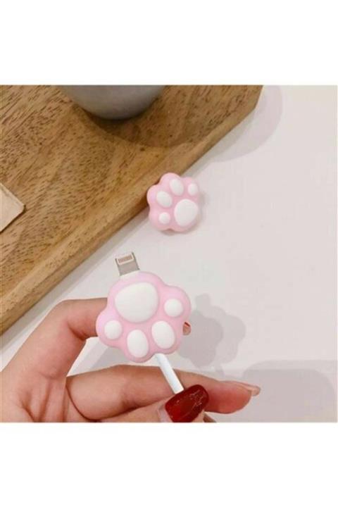 MÜRDÜM CASE Sevimli Pati Şarj Aleti Kablo Koruyucu