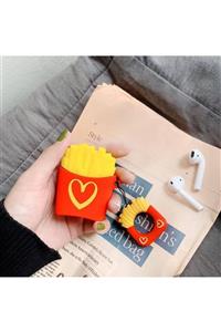 MY MÜRDÜM Silikon Sevimli Airpods Kılıfı Mc Donalds