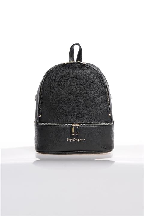 Sergio Giorgianni Luxury Sg1584 B.siyah Kadın Sırt Çantası