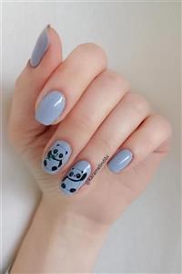 New Obsessions Panda Tırnak Dövmesi - Tırnak Tattoo - Nail Art - Tırnak Sticker