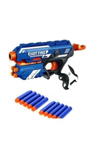 Nerf Silah Sünger Mermi Atan Hot Fire Nişancı Oyuncak Tabanca 6363