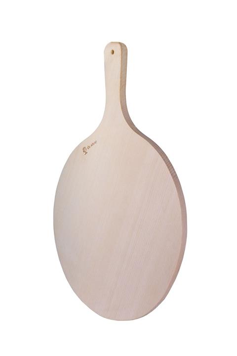 Öz ahsap El Yapımı 30 Cm Ahşap Tek Parça Bazlama Tahtası (kenarları Inceltilmiş)