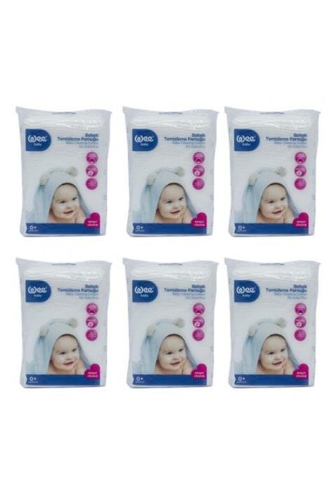 Wee Baby 321 Bebek Temizleme Pamuğu 6x60lı (360 Adet)