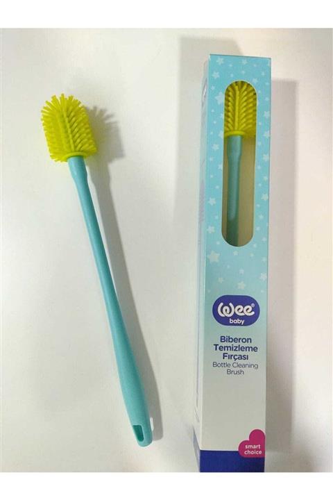Wee Baby Yeni Silikon Uçlu Biberon Temizleme Fırçası (932)