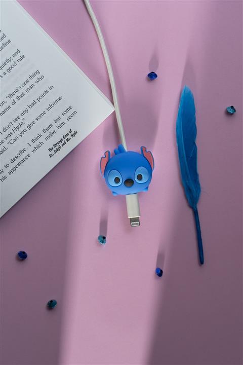 mooodcase Silikonlu Stitch Kablo Koruyucu