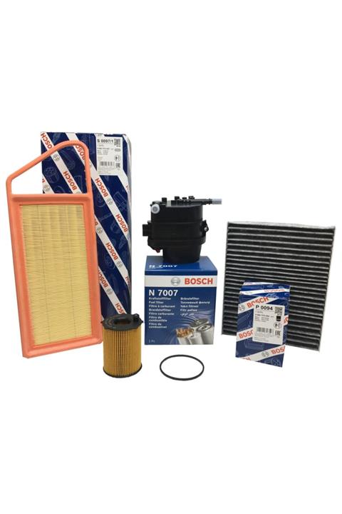 Bosch Ford Fiesta 1.4 Tdci Uyumlu Dizel Filtre Bakım Seti 2002-2009