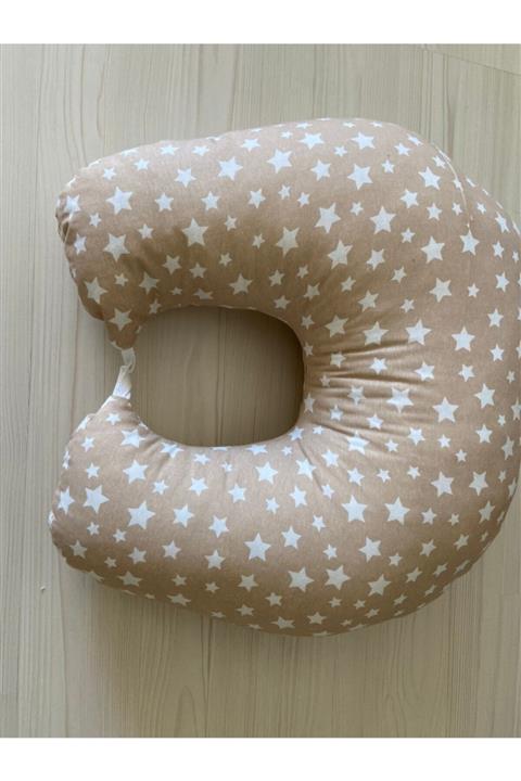 Dekorix Bebek Emzirme Yastığı Destek Minderi - Ay Yastık Büyük Boy 75 X 58