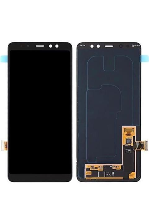 Samsung Galaxy A8 Plus 2018 Sm-a730 Lcd Ekran Dokunmatik Servis Orjinali Siyah Hk