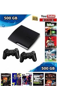 ayteknoloji Ps3 500 Gb Konsol+200 Oyun+2 Kol(teşhir)