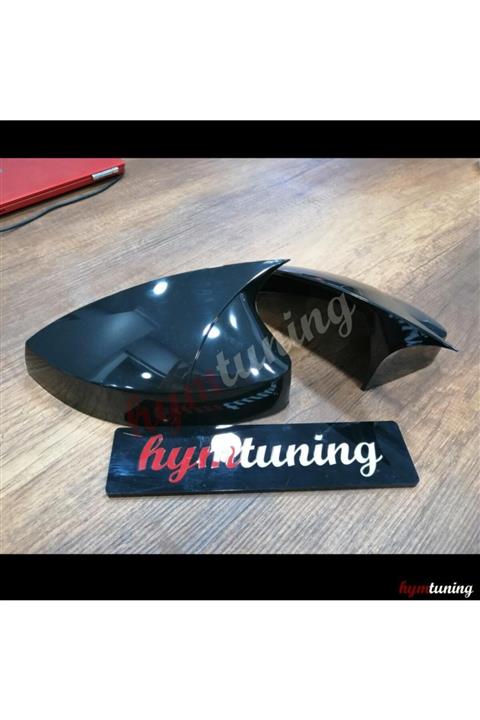 HYM TUNİNG Opel Corsa D Yarasa Ayna Kapağı - Parlak Siyah Abs Plastik