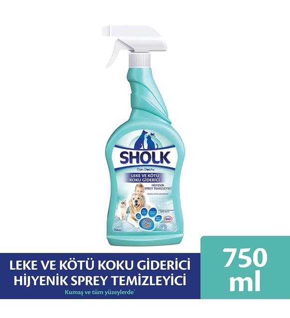Sholk Evcil Hayvan Leke Ve Koku Giderici Hijyenik Sprey 750ml
