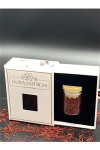 Nura Saffron Nura Safran (Saffron)-Premium Kalite Özel Paket %100 Orijinal Safran 1GR