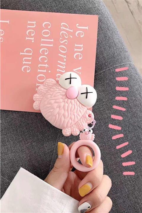 Origami Susam Sokağı Elmo 1-2 Nesil Airpods Kılıf Mini Uyumlu