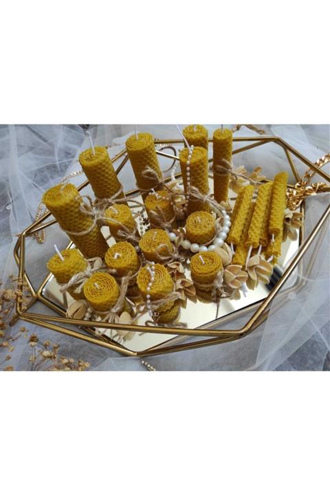 EL YAPIMI Söz Nişan Kına Hediyelik Mum