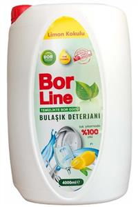 BORLINE Sıvı Bulaşık Deterjanı 4000 Ml. Kokulu