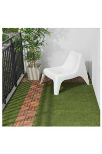 IKEA Parke Balkon Teras Yer Döşemesi Suni Çim 30x30 cm 9 Adet