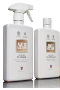 AutoGlym Leather Cleaner - Deri Temizleyici 500 Ml. & Leather Care Balm