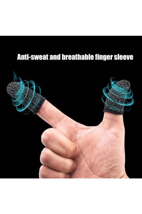 trendyshopping Pubg Eldiven Oyun Çift Parmak Telefon Dokunmatik Oyuncu Eldiveni