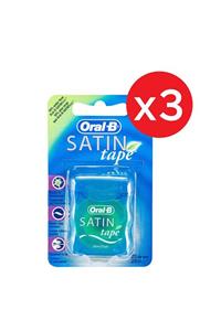 OralB Diş İpi Satin Tape 75 m (25 m x3)