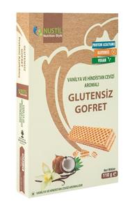 Nustil Nutrition Style Glutensiz Vanilya Ve Hindistan Cevizi Aromalı Gofret 110g