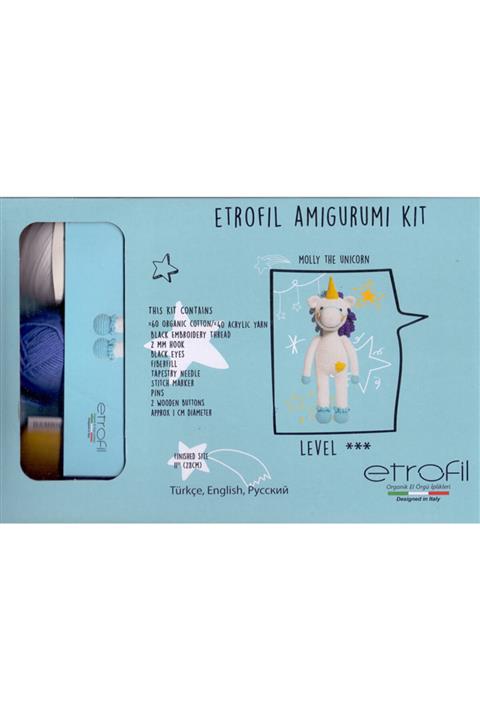 Etrofil Amigurumi Kiti Unicorn Molly