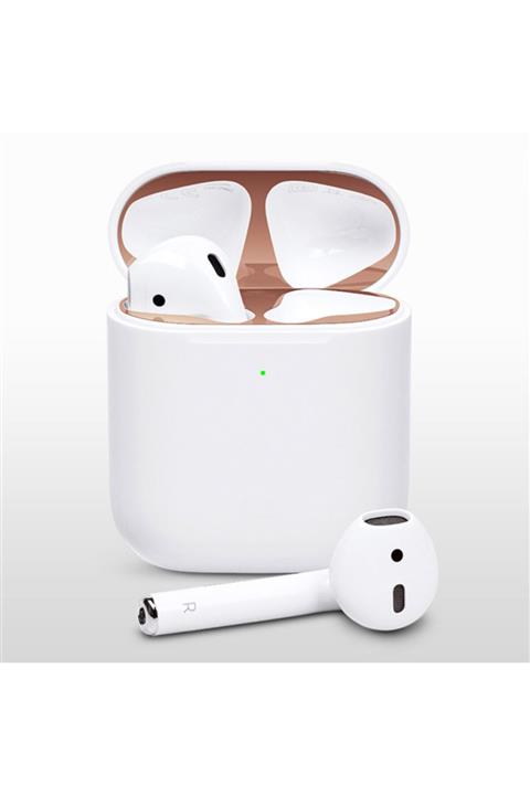 Global Airpods Kir-toz-pislik Ve Çizilmelere Karşı Koruyucu Metal Mıknatıslı Sticker