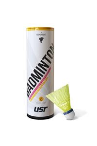 USR Flight 200 Plastik Badminton Topu Sarı