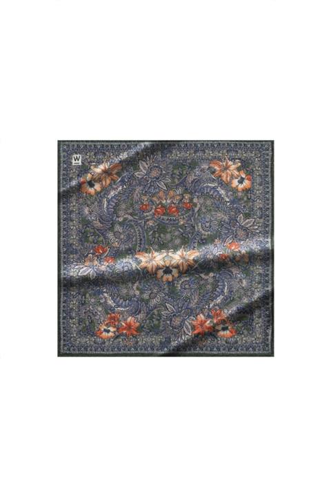 W Collection Desenli Yün Mendil