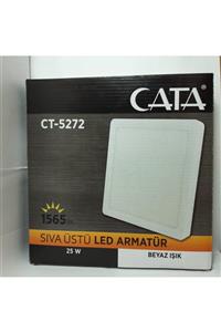 Cata 25w Sıva Üstü Kare Led Panel Armatür 6500k (BEYAZ) Ct-5272