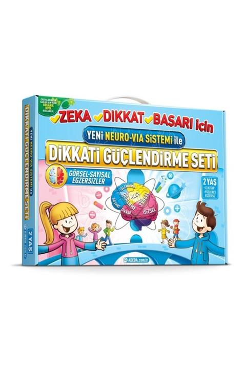 Adeda Yayınları Dikkati Güçlendirme Seti 2 Yaş
