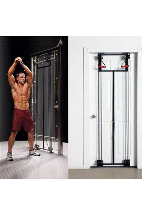 HEPSİERDADA Tower 200 Gym Kapı Fitness Egzersiz Istasyonu-çalışma Istasyonu-90 Kg Direnç