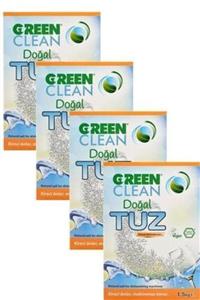 Green Clean Organik Bulaşık Makinası Doğal Tuz 1,5 kg 4'lü Set