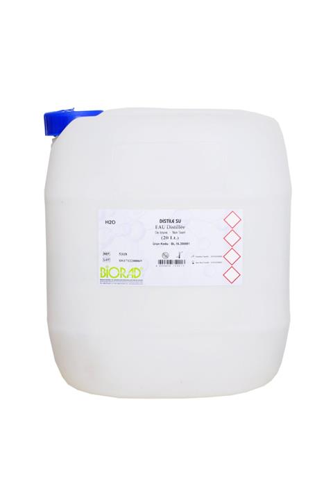 BİORAD Distile Su 20 lt  Nonsteril Saf Su