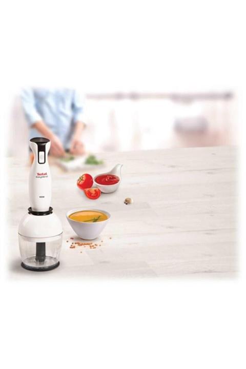TEFAL Beyaz Easyblend El Blender Seti 1000w 0.7 Litre Beyaz