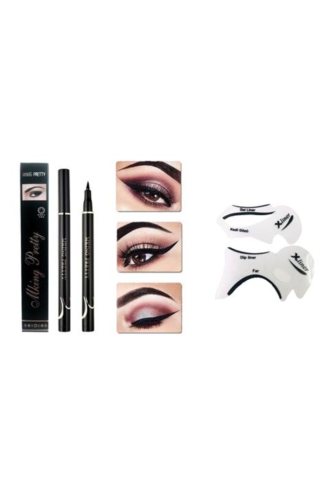 Rose Milai Pretty Eyeliner & Eyeliner Çekme Aparatı