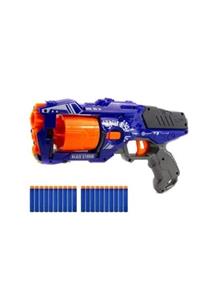 Nerf Mavi Mermi Atan Revolver Oyuncak Tabanca