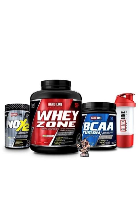 Hardline Whey Zone 2300 gr Bcaa Fusion Nox 2 Kombinasyonu
