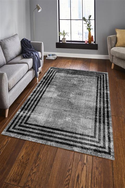 HaLıFoRuM Kaymaz Tabanlı Halı Dekoratif Yıkanabilir Halı Dot-ht486