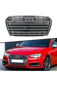 X POWER TUNİNG Audi A4 B8 2016-2018 S4 Krom Siyah Ön Panjur