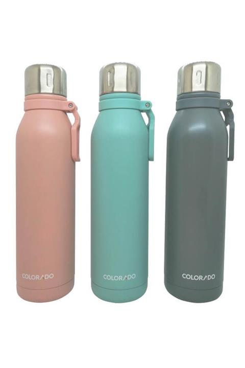 Colorado Termos Soft Color Mug-termos 700 ml Açık Yeşil Pembe Gri