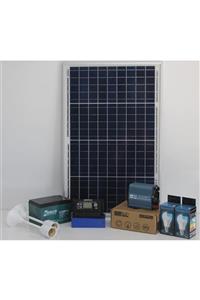 isos enerji 240 Watt(220 V) Solar Aydınlatma Ve Şarj Paketi