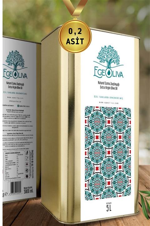 EGEOLIVA Erken Hasat Natural Sızma Zeytinyağı Kuzey Ege 2020-2021 Ilk Hasat