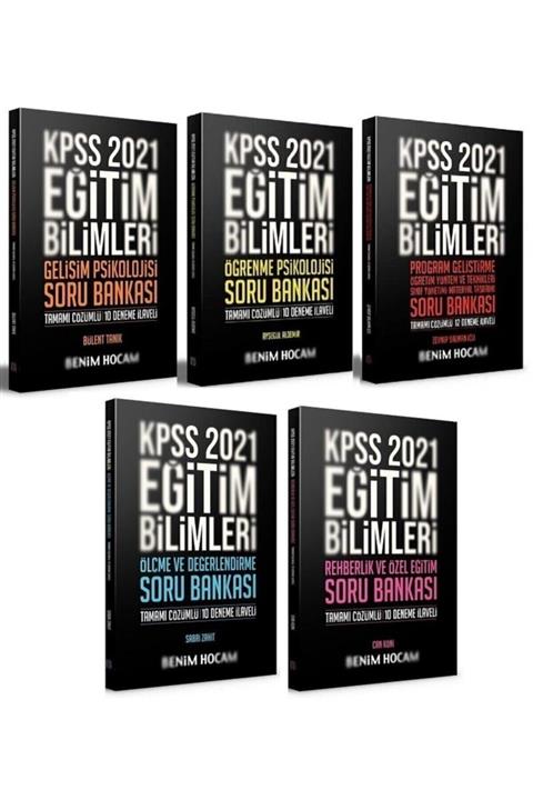 Benim Hocam Yayınları Benim Hocam 2021 Kpss Eğitim Bilimleri Soru Bankası 5 Li Set