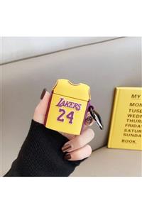 mooodcase Kobe Lakers 24 Airpods Kılıfı Premium Silikonlu