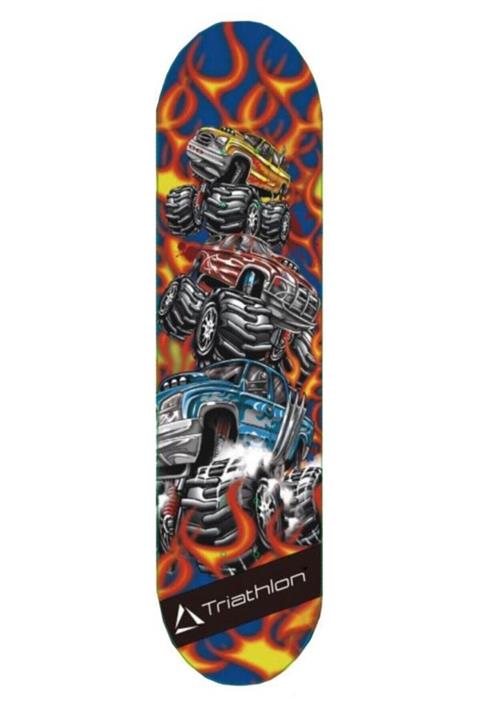 Triathlon T132 Hot Trucks Desenli Kaykay