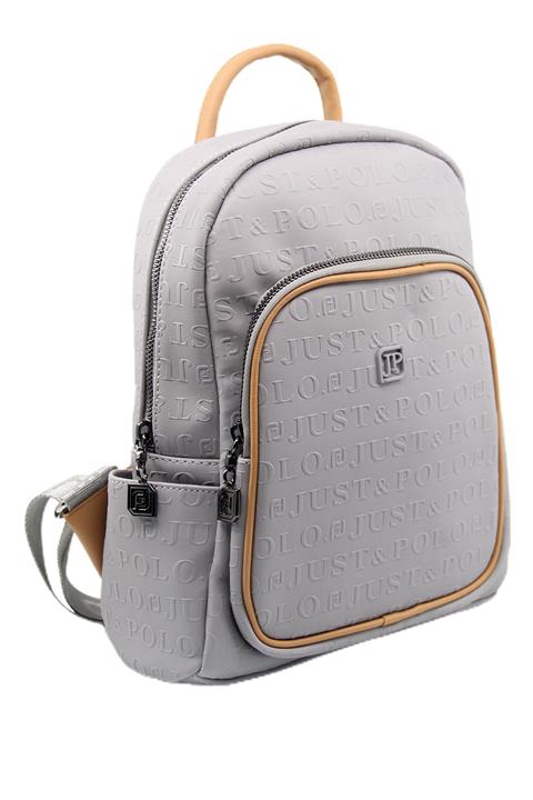 Just Polo Kadın Çok Bölmeli Ayarlanabilir Askılı Sırt Çantası Pbu4026