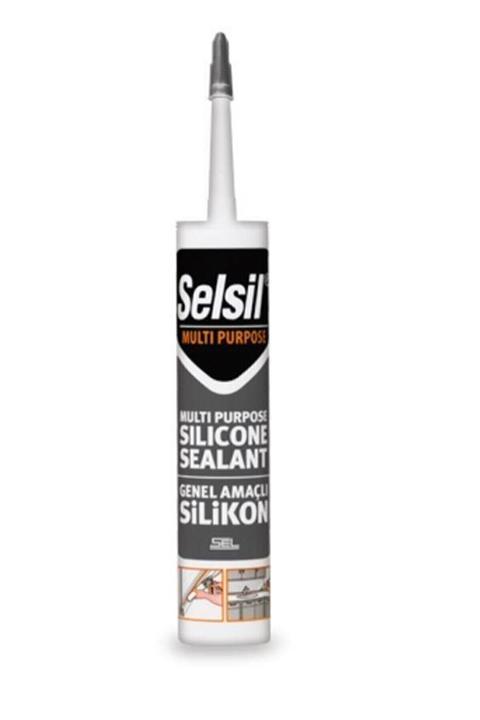 Selsil Silikon Genel Amaçlı Şeffaf 280 gr