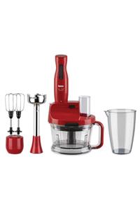 Fakir Mr.chef Quadro Kirmizi 1000 W Blender Seti