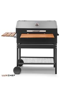 Luxchef Lc80 Barbekü Mangal ve Kılıf ve Önlük ve Bbq Eldiveni