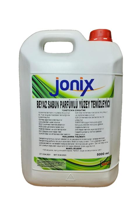 Jonix Beyaz Sabun Parfümlü Sıvı Yüzey Temizleyici 5000 ml
